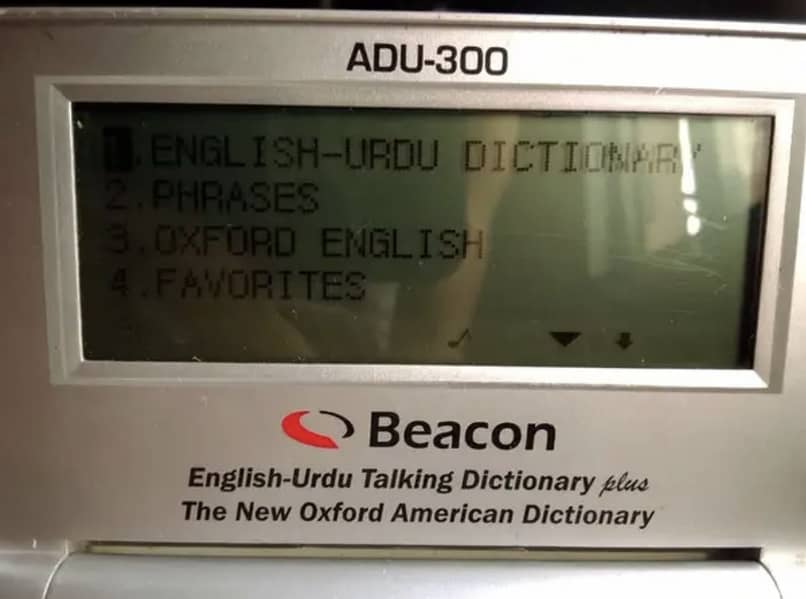 English Urdu Talking e Dictionary electronic Dictionary 1