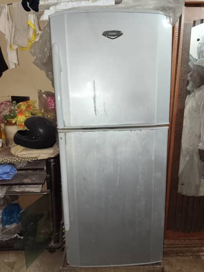 Grey Refrigerator 14 Cubic Feet - Working Condition