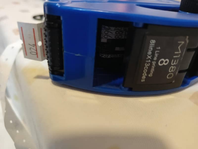 Number printer 6