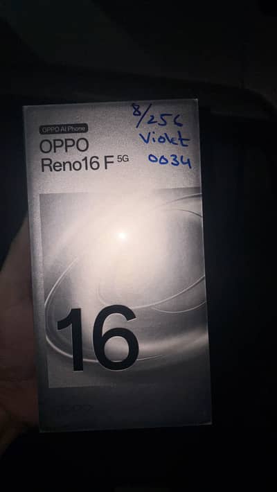 OPPO Reno 16F 5G Brand new