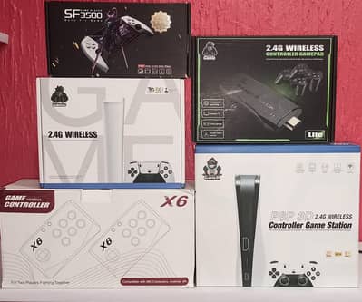 M8 | M15 | M22 | X6 | PSP 3D Game Sticks With Wireless Controllers