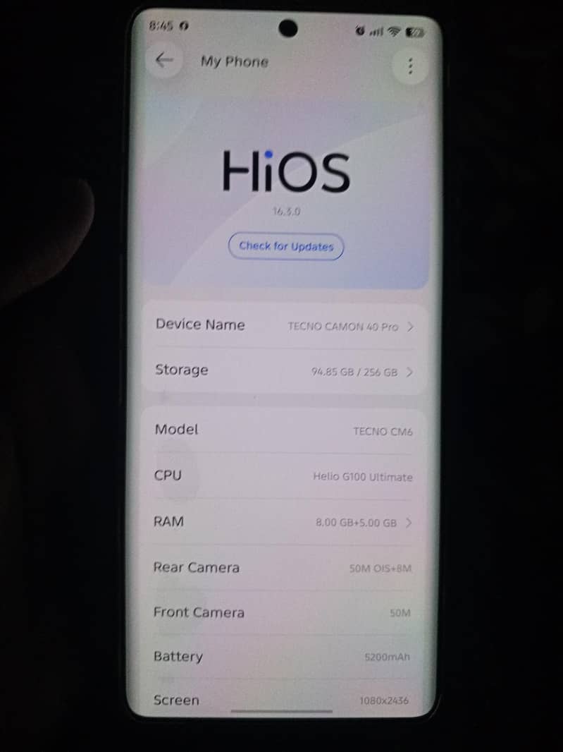 Tecno CAMON 40 Pro 2