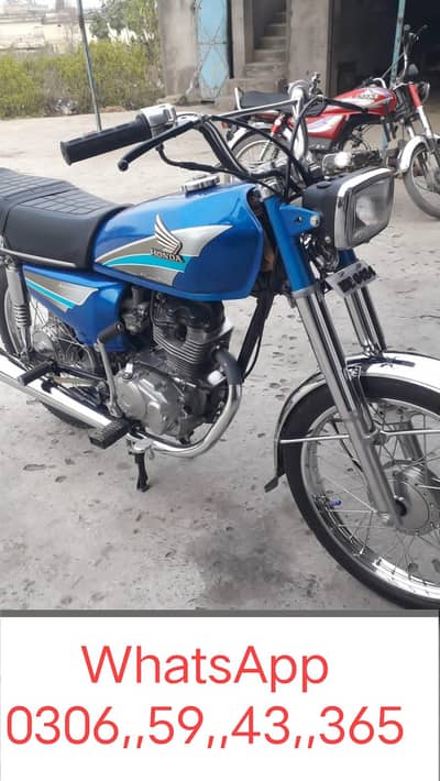 honda 125cc bike WhatsApp 0306,,59,,43,,365