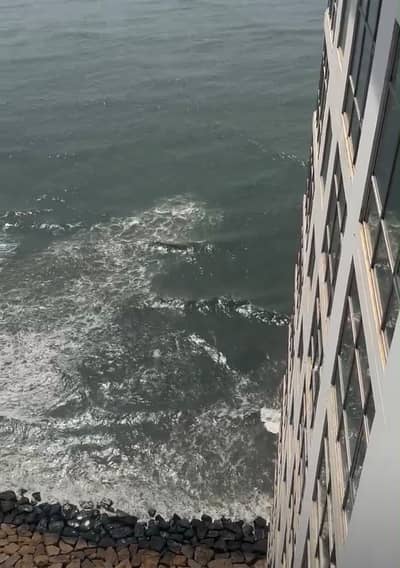 Last Higher Floor Emaar Reef Tower 2 Bed + Maid | Partial Sea View & DHA Skyline | DHA Phase 8