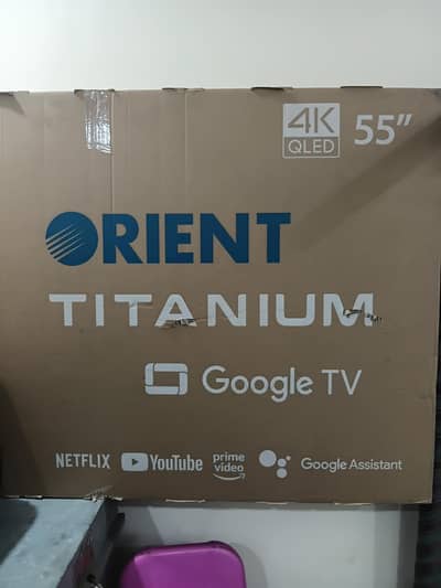 ORIENT QLED 4K 55 INCH