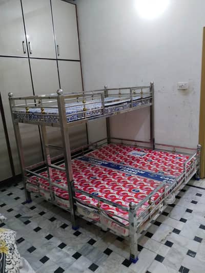 steel bed