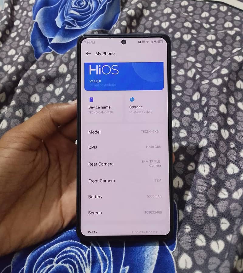 Tecno Camon 20 5
