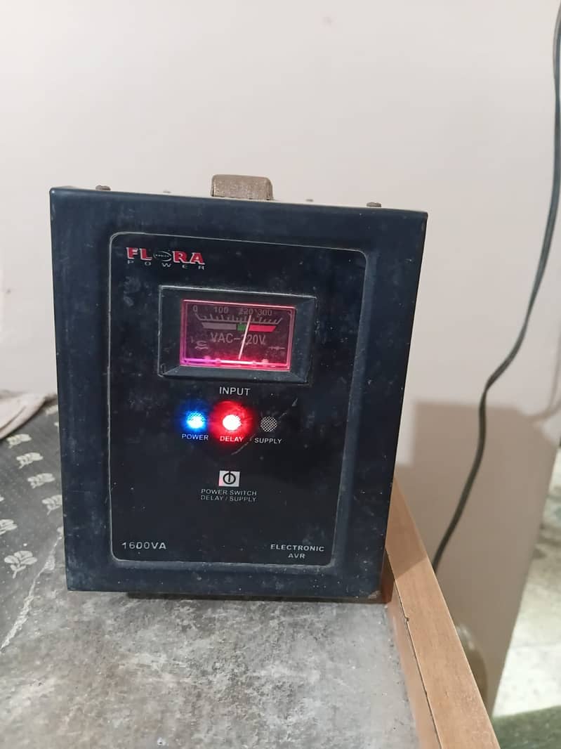 Voltage Stabilizer 1600 va 0