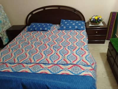 sheesham wood. Double size bed