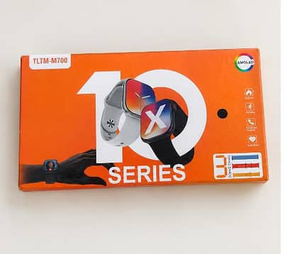 Brand New TLM-M700 Series 10 Smart Watch – 3 Straps**