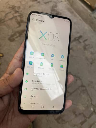 Infinix Hot 8 4gb 64gb only phine