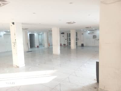 Blue Area 2800sqft 1st Floor Commercial office Space on Main Jinnah Avenue Facing available for rent.