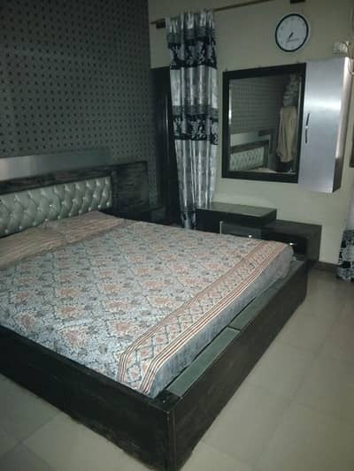 Bedroom Furniture Double Bed Cupboard Three Doors,  Dressing & Divider