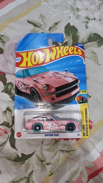 Hot Wheels 3 Pcs Lot - Acura NSX, Mustang Dark Horse & Datsun 240Z