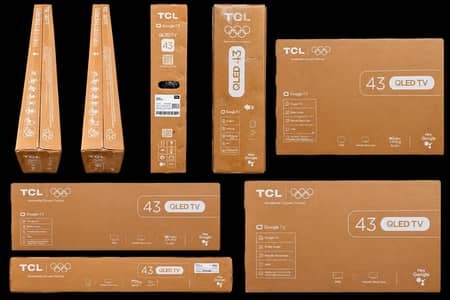 TCL 43-Inch LED TV – Model 43S51K | HD Display & Modern Design