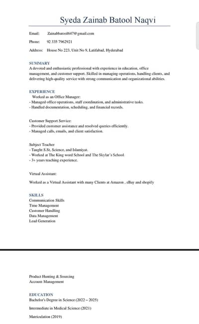 Need A Job