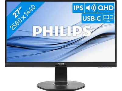 Phillips 272B7QU 27" 2K 75Hz QHD Usb Type-C IPS Monitor