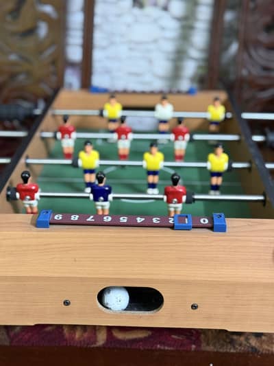 Mini portable table football