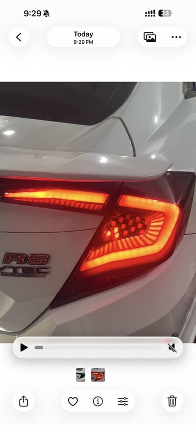 cuvic x Snake lava back lights