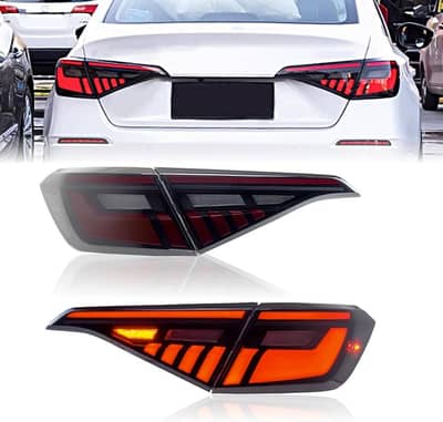 Civic 2022-2025 audi style smoke back lights
