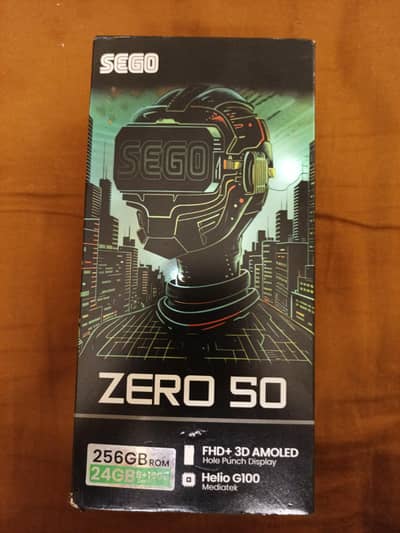 SEGO Zero 50 Titanium pearl, complete box & Accessories