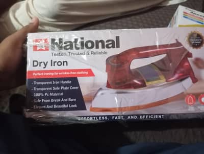 National Dry Iron| National Electric Iron| Clothes Iron,|Press Machine