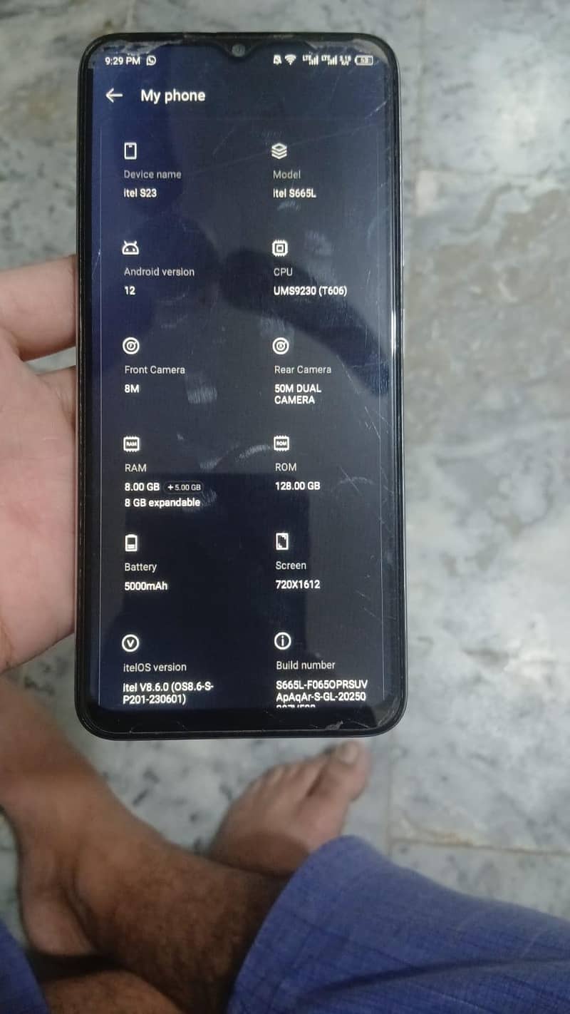 Itel S23 5