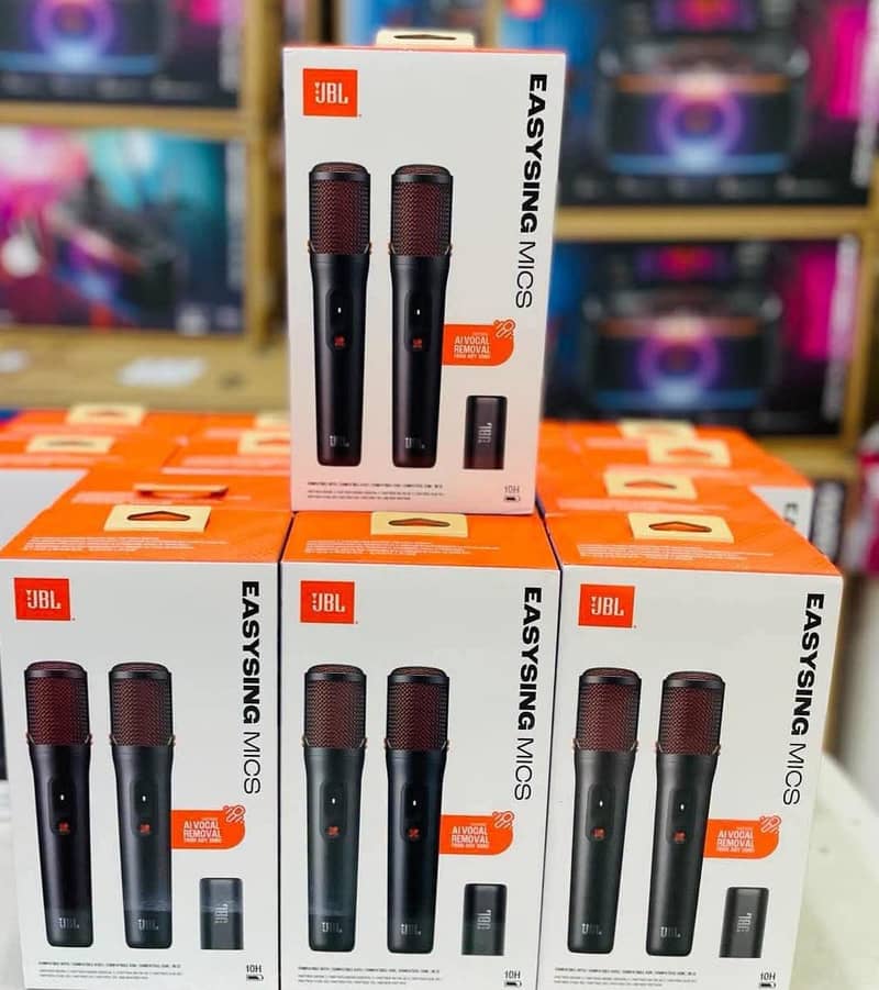 JBL PARTYBOX MIC BLUETOOTH PAIR 1