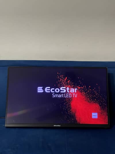 Eco Star 32 inches : LED Smart Tv with Original Box[ Condition 10/10 ]
