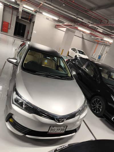 Exchange Possible Corolla GLI 1.3 Automatic for sale | 2018 Model