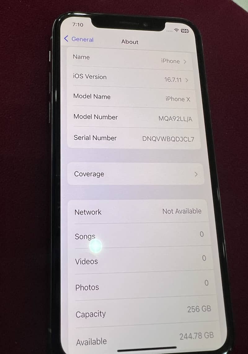 Apple iPhone X 5