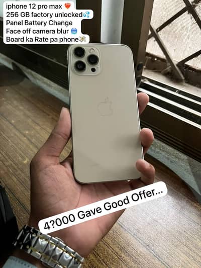 iPhone 12 Pro Max 256 GB factory unlocked