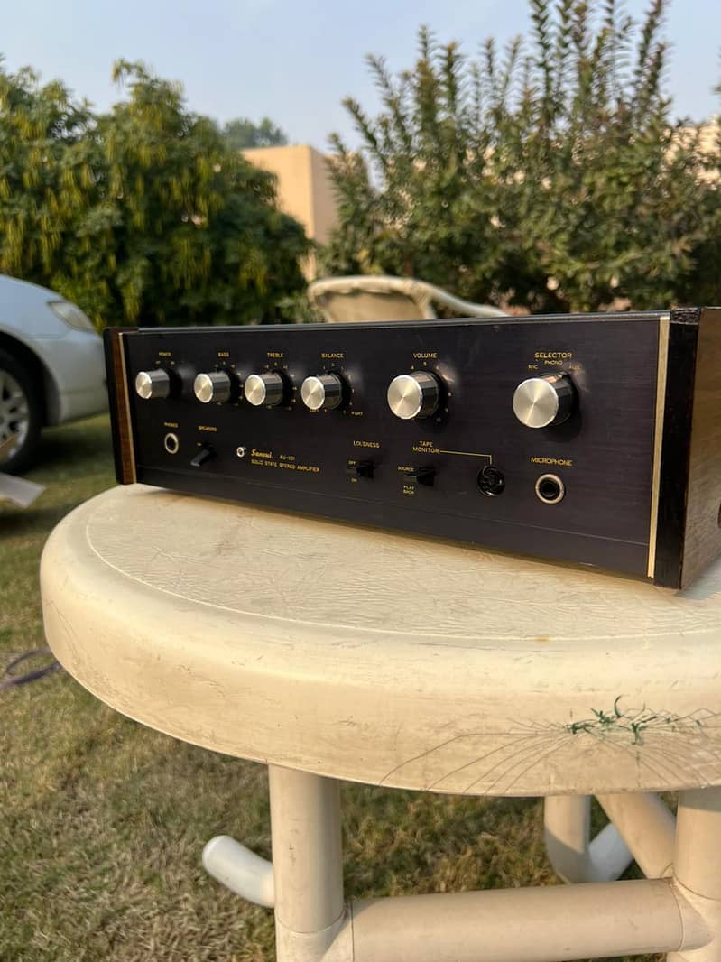 Sansui AU 101 Fully Recapped Amplifier 1