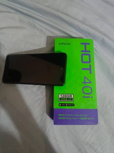 Infinix Hot 40i  8+8/128 GB condition 10/10
