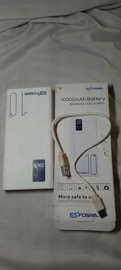 10000mAh Power Bank for Mobile Phones Fast Charging