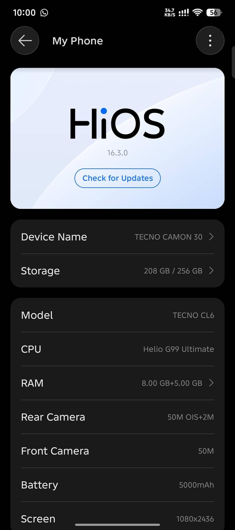Tecno CAMON 30 1