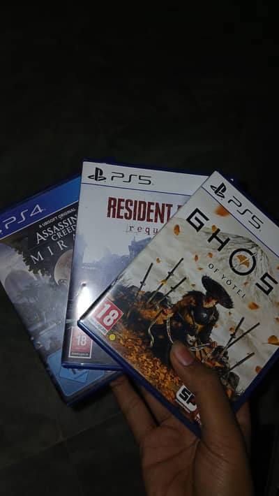 PS4 and PS5 games