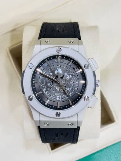 hublot bigbang skeleton wrist watch