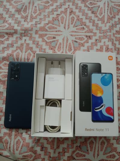 Redmi Note 11 (4/128) with Complete Box