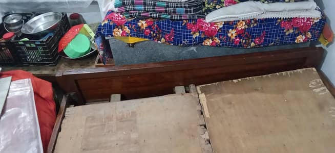 wooden bed dubale
