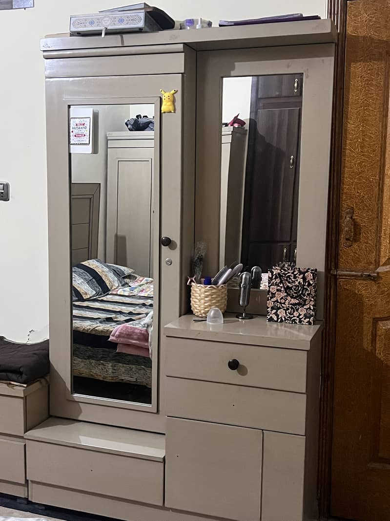 Bed wardrobe and dressing 1
