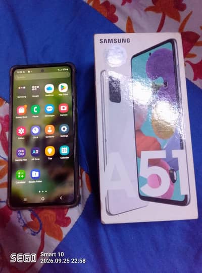 Samsung Mobile A51 exchange possbile iphone 11 ya 12 sa