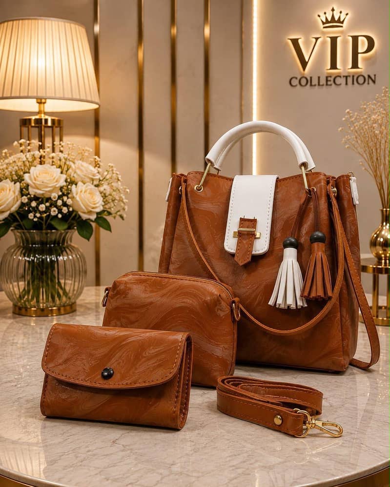 shoulder bag three piece 1