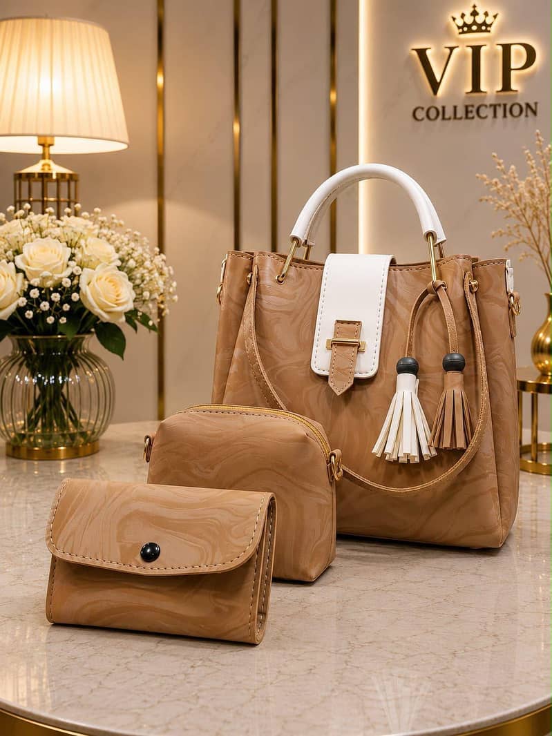shoulder bag three piece 7