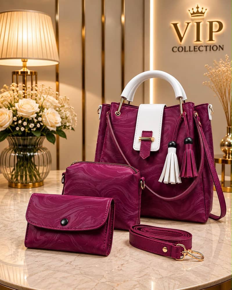 shoulder bag three piece 9