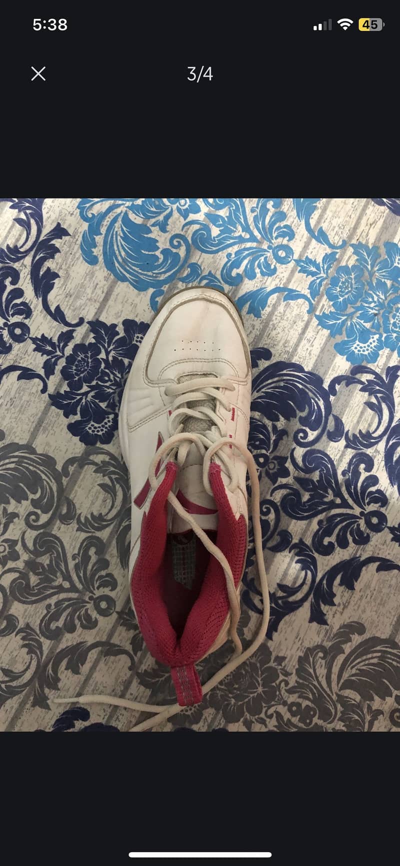 White shoe 2
