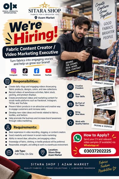 Fabric Content Creator -Video Marketing