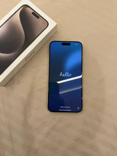 Apple iPhone 15 Pro Max PTA Approved 256 GB Titanium