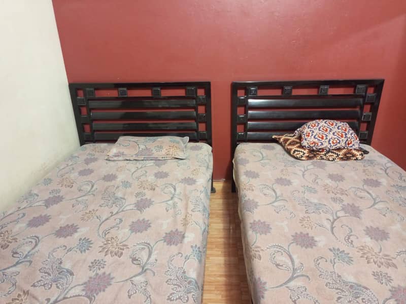 1 bed double : 2 bed double 4