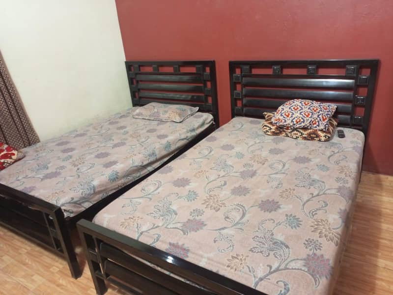 1 bed double : 2 bed double 5